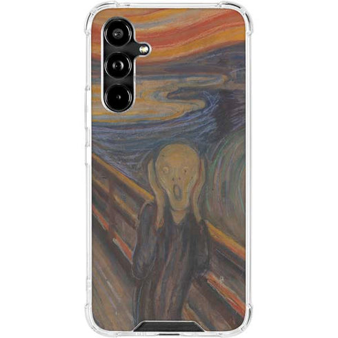 Edvard Munch The Scream Galaxy A54 5G Clear Case