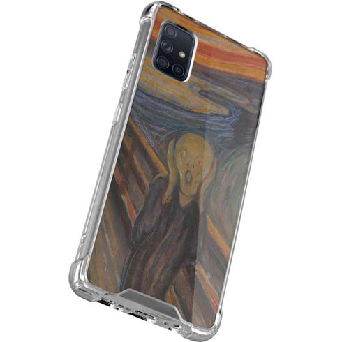 Edvard Munch The Scream Galaxy A71 5G Clear Case