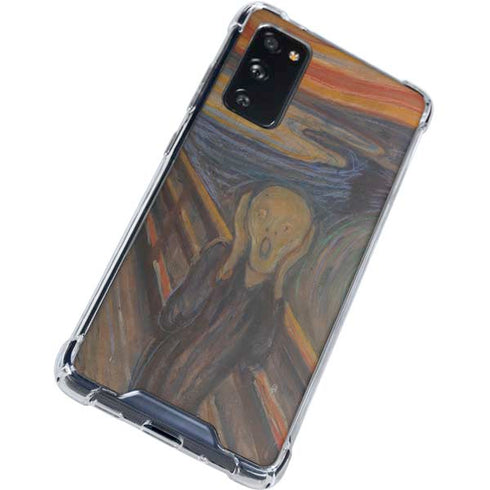 Edvard Munch The Scream Galaxy S20 FE Clear Case