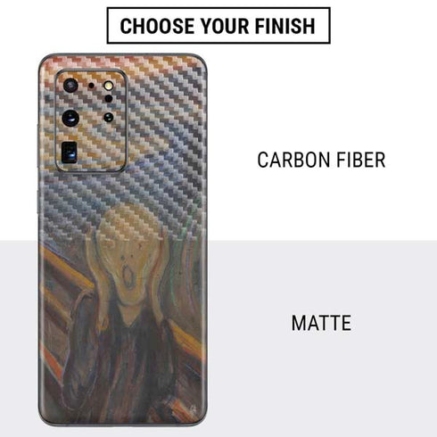 Edvard Munch The Scream Galaxy S20 Ultra 5G Skin