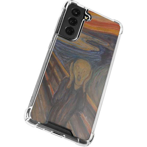 Edvard Munch The Scream Galaxy S21 FE Clear Case