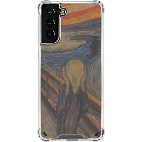 Edvard Munch The Scream Galaxy S21 Plus 5G Clear Case