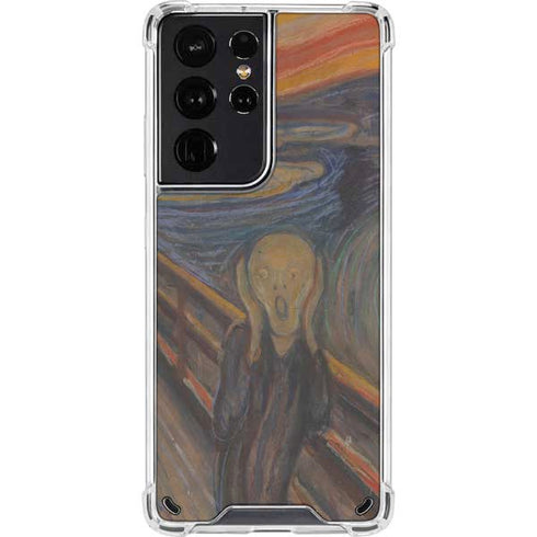 Edvard Munch The Scream Galaxy S21 Ultra 5G Clear Case