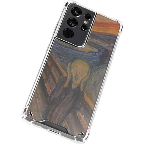 Edvard Munch The Scream Galaxy S21 Ultra 5G Clear Case