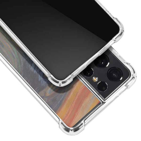 Edvard Munch The Scream Galaxy S21 Ultra 5G Clear Case