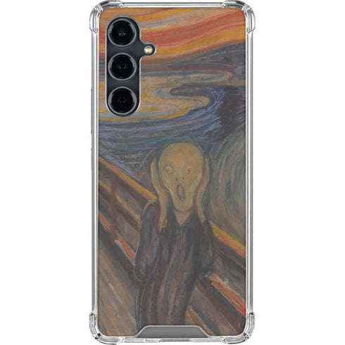 Edvard Munch The Scream Galaxy S23 FE Clear Case