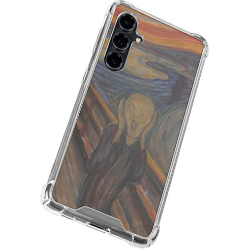 Edvard Munch The Scream Galaxy S23 FE Clear Case