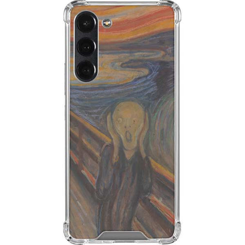 Edvard Munch The Scream Galaxy S23 Plus Clear Case