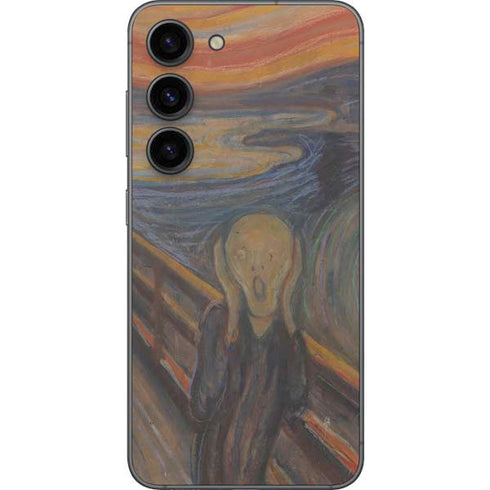Edvard Munch The Scream Galaxy S23 Skin