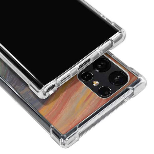 Edvard Munch The Scream Galaxy S23 Ultra Clear Case