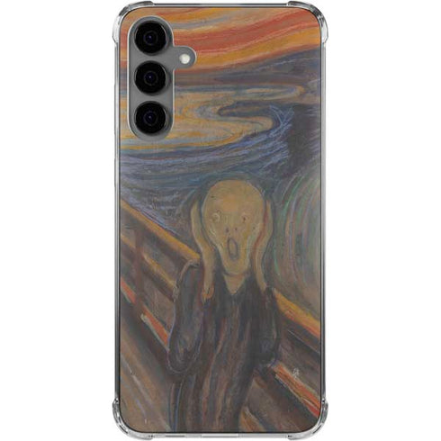 Edvard Munch The Scream Galaxy S24 Plus Clear Case