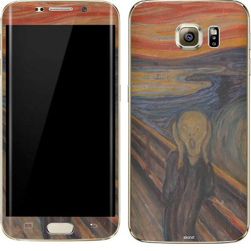 Edvard Munch The Scream Galaxy S7 Edge Skin