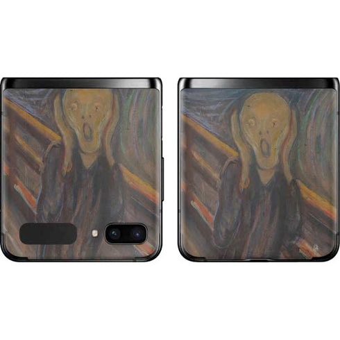 Edvard Munch The Scream Galaxy Z Flip Skin