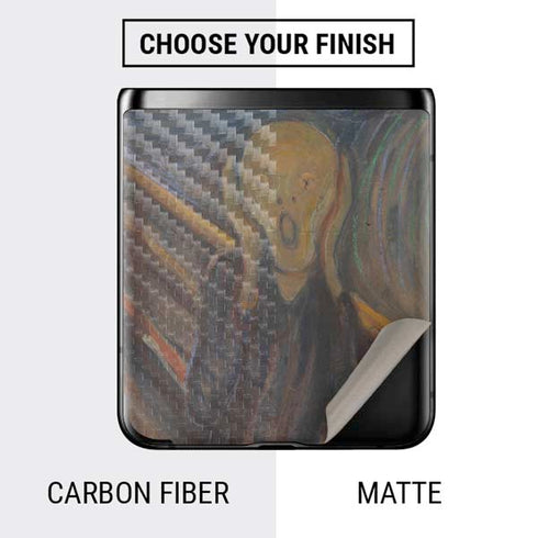 Edvard Munch The Scream Galaxy Z Flip Skin