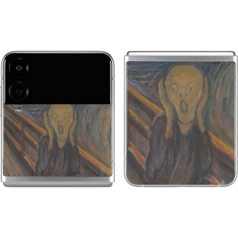 Edvard Munch The Scream Galaxy Z Flip4 5G Skin
