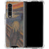 Edvard Munch The Scream Galaxy Z Fold4 5G Clear Case