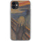 Edvard Munch The Scream iPhone 11 Clear Case