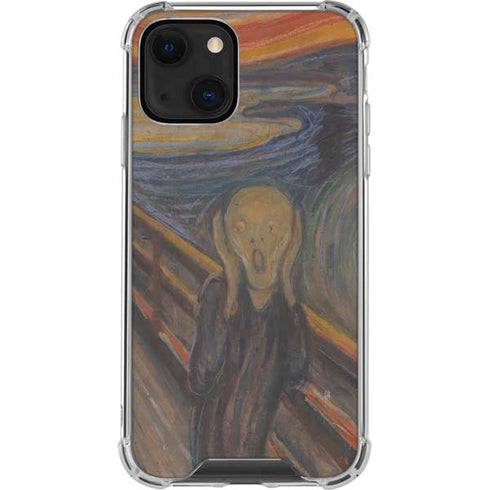 Edvard Munch The Scream iPhone 14 Plus Clear Case