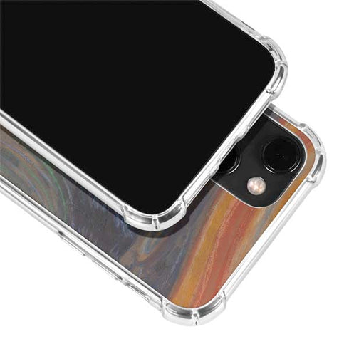 Edvard Munch The Scream iPhone 14 Plus Clear Case