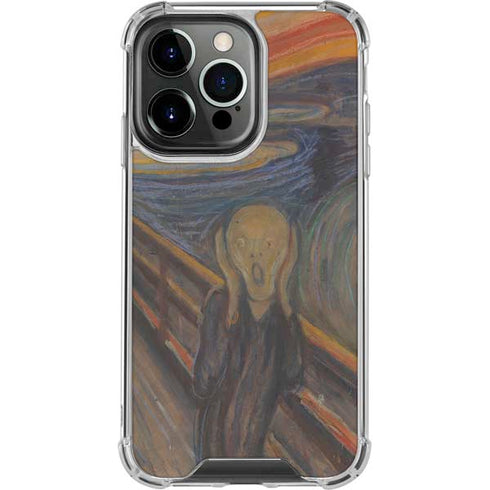 Edvard Munch The Scream iPhone 15 Pro Clear Case