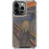 Edvard Munch The Scream iPhone 14 Pro Clear Case