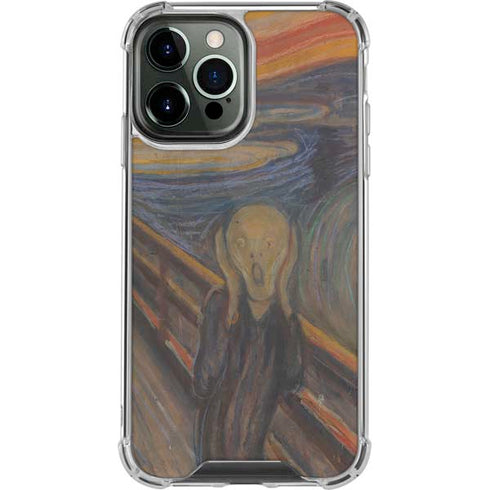 Edvard Munch The Scream iPhone 14 Pro Max Clear Case