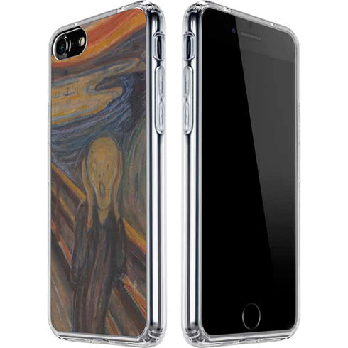 Edvard Munch The Scream iPhone SE (2nd & 3rd Gen) Clear Case
