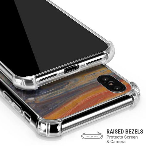 Edvard Munch The Scream iPhone XS Max Clear Case
