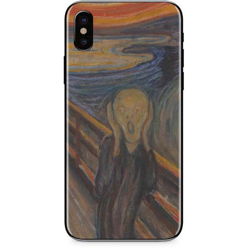 Edvard Munch The Scream iPhone XS Max Skin