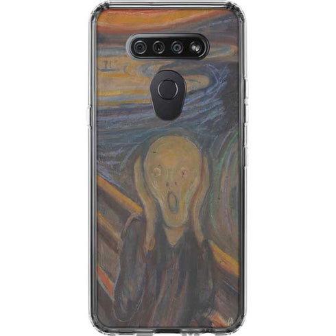 Edvard Munch The Scream LG K51/Q51 Clear Case