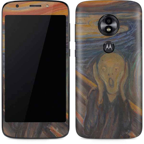 Edvard Munch The Scream Moto E5 Play Skin