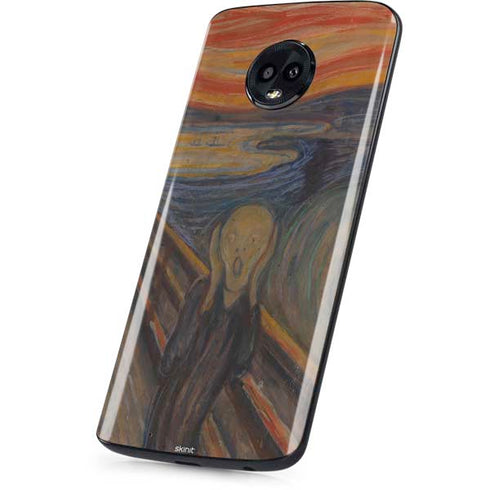 Edvard Munch The Scream Moto G6 Skin