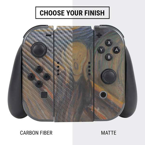 Edvard Munch The Scream Nintendo Switch Bundle Skin