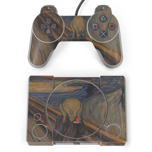 Edvard Munch The Scream PlayStation Classic Bundle Skin