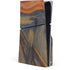 Edvard Munch The Scream PS5 Slim Disk Console Skin