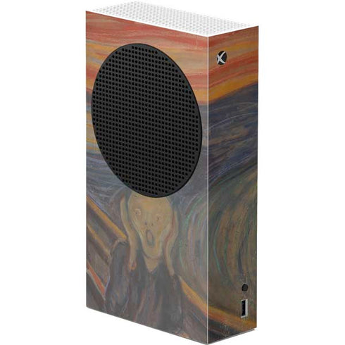 Edvard Munch The Scream Xbox Series S Console Skin