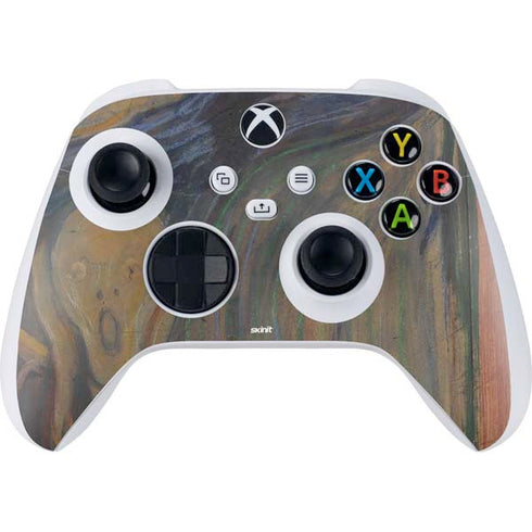 Edvard Munch The Scream Xbox Series S Controller Skin