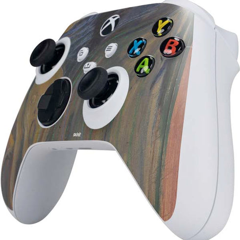 Edvard Munch The Scream Xbox Series S Controller Skin