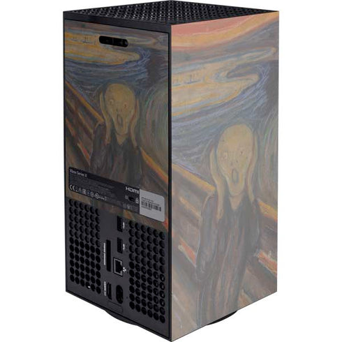 Edvard Munch The Scream Xbox Series X Console Skin
