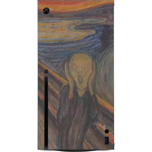 Edvard Munch The Scream Xbox Series X Console Skin