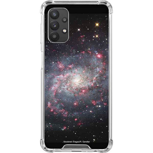 The Triangulum Galaxy Galaxy A32 5G Clear Case