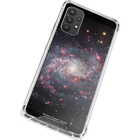 The Triangulum Galaxy Galaxy A32 5G Clear Case