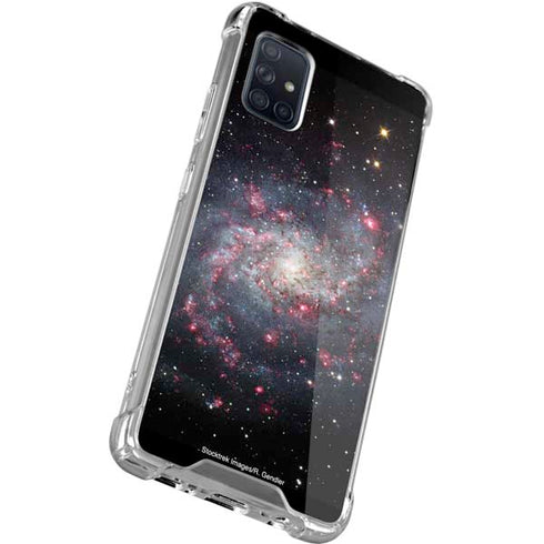 The Triangulum Galaxy Galaxy A51 5G Clear Case