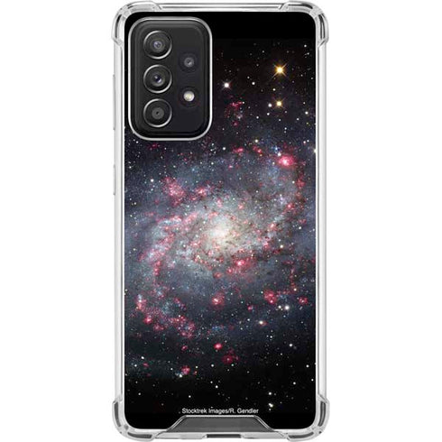 The Triangulum Galaxy Galaxy A52 5G Clear Case