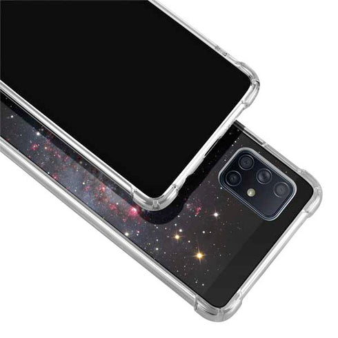 The Triangulum Galaxy Galaxy A71 5G Clear Case