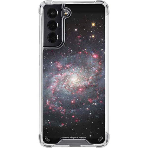 The Triangulum Galaxy Galaxy S21 5G Clear Case