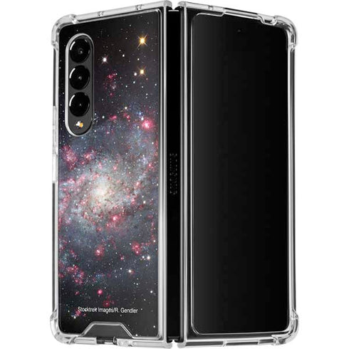 The Triangulum Galaxy Galaxy Z Fold4 5G Clear Case