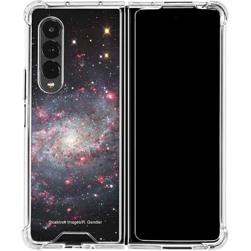 The Triangulum Galaxy Galaxy Z Fold4 5G Clear Case