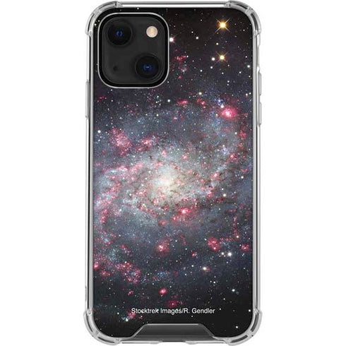 The Triangulum Galaxy iPhone 13 Mini Clear Case