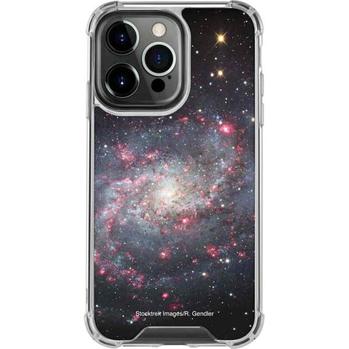 The Triangulum Galaxy iPhone 14 Pro Clear Case